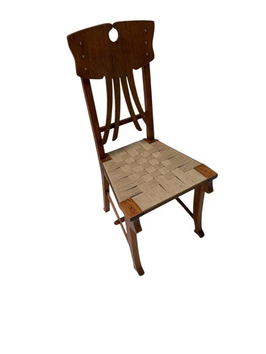 Chambre D'Artisan Chair by Gustave Serrurier-Bovy, 1895